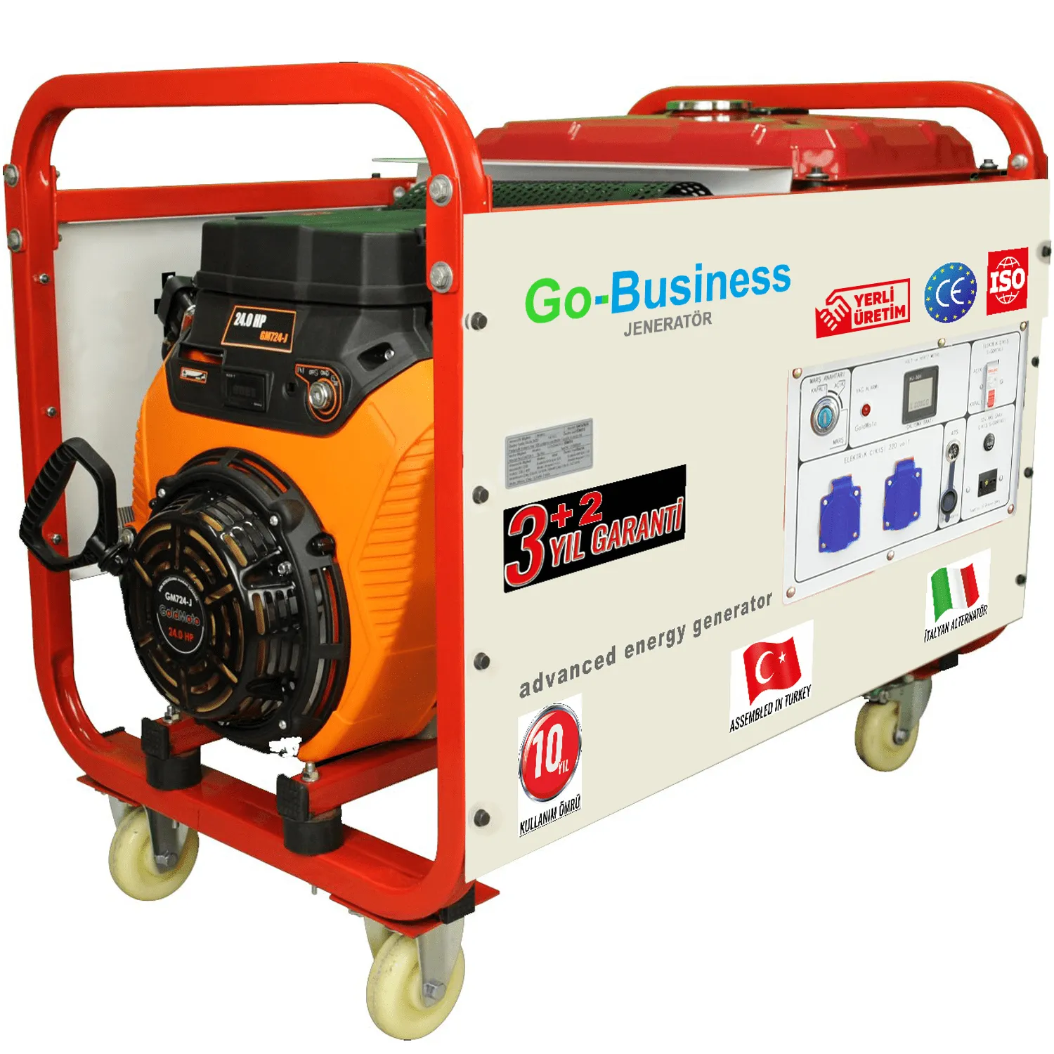 16.7 кВА GO-17BJG Gasoline Generator
