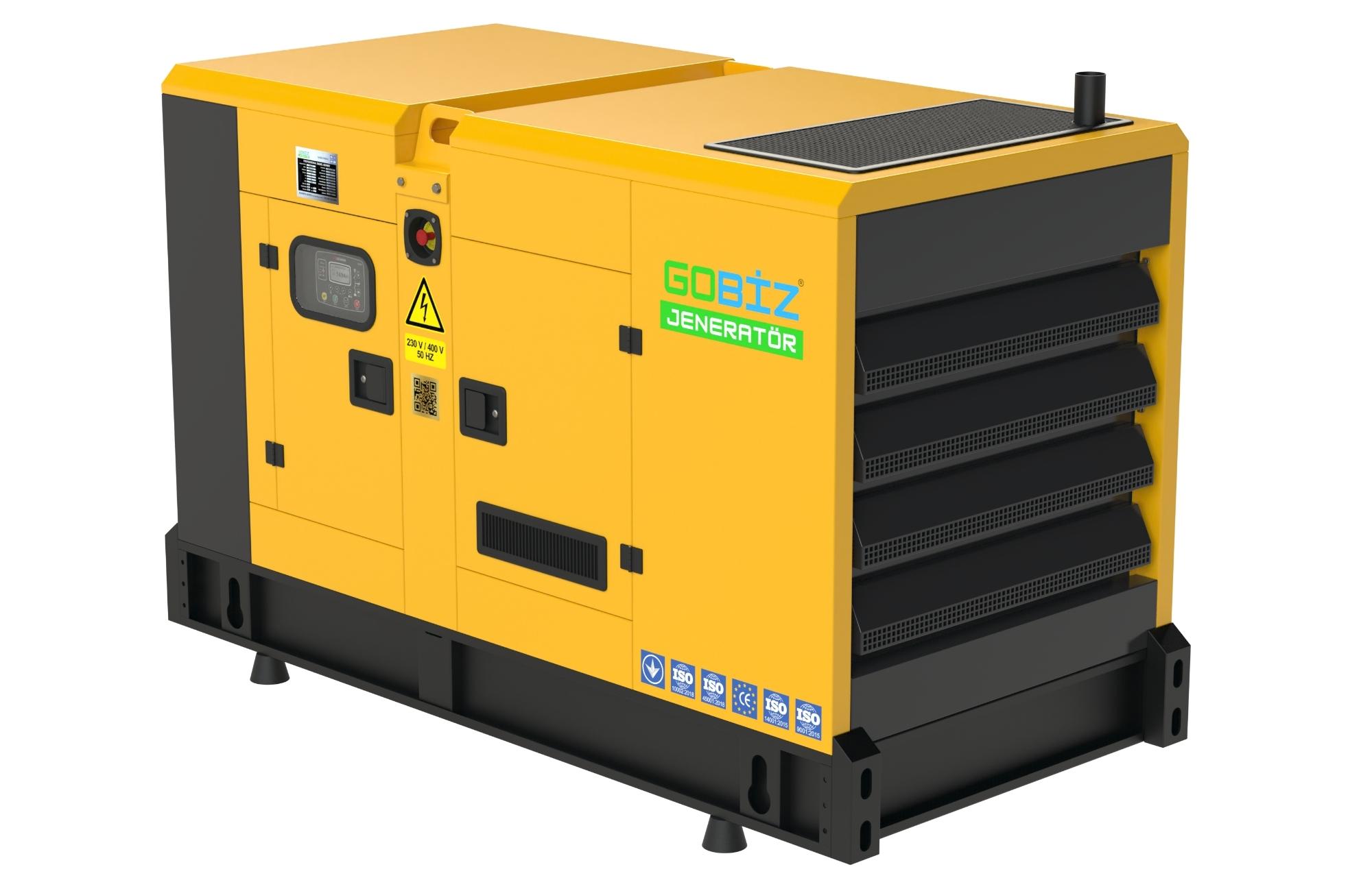 GO-BUSINESS JOHN DEERE 133кВА/106kW ДИЗЕЛ ГЕНЕРАТОР