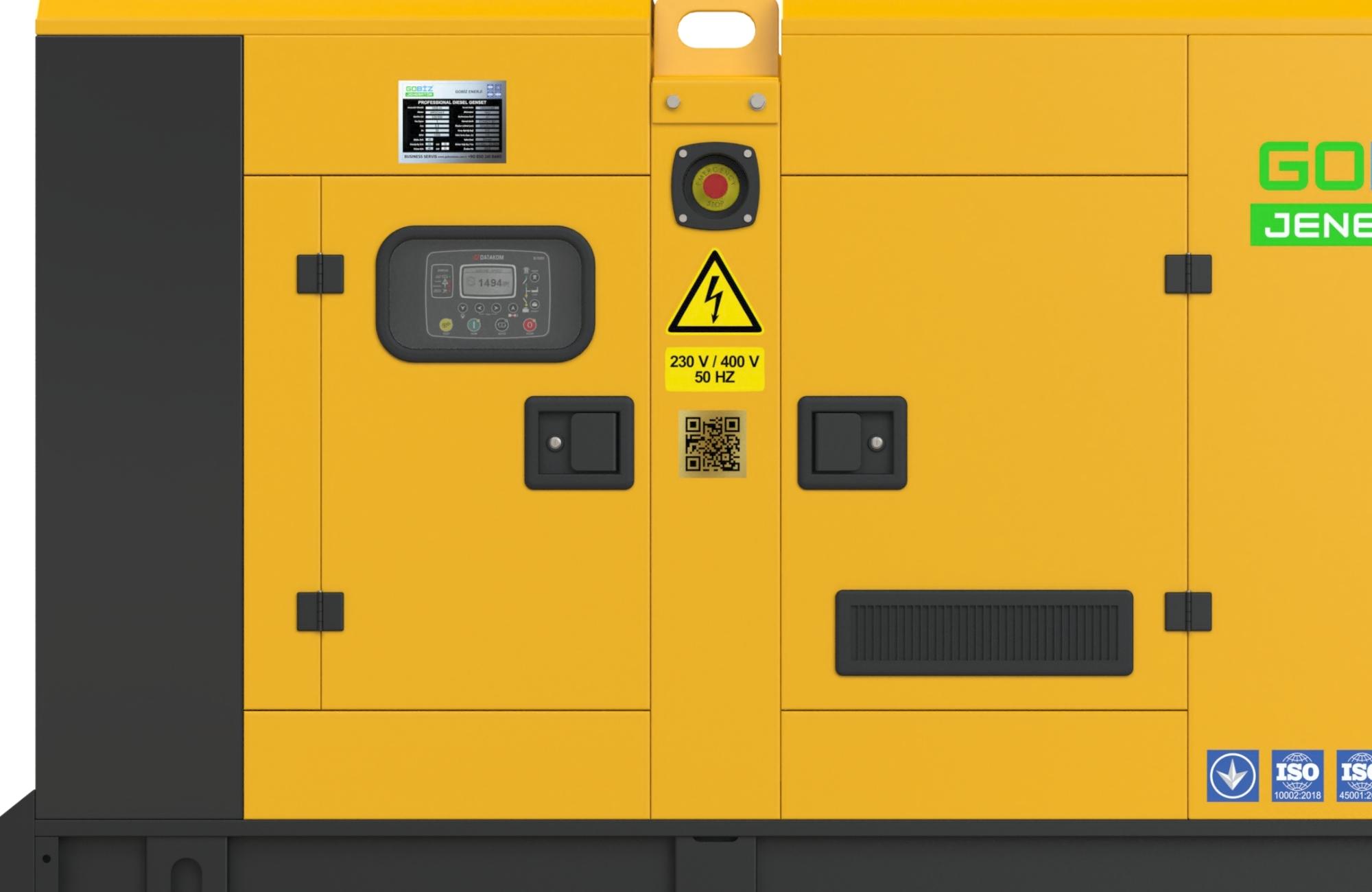 GO-BUSINESS JOHN DEERE 133кВА/106kW ДИЗЕЛ ГЕНЕРАТОР