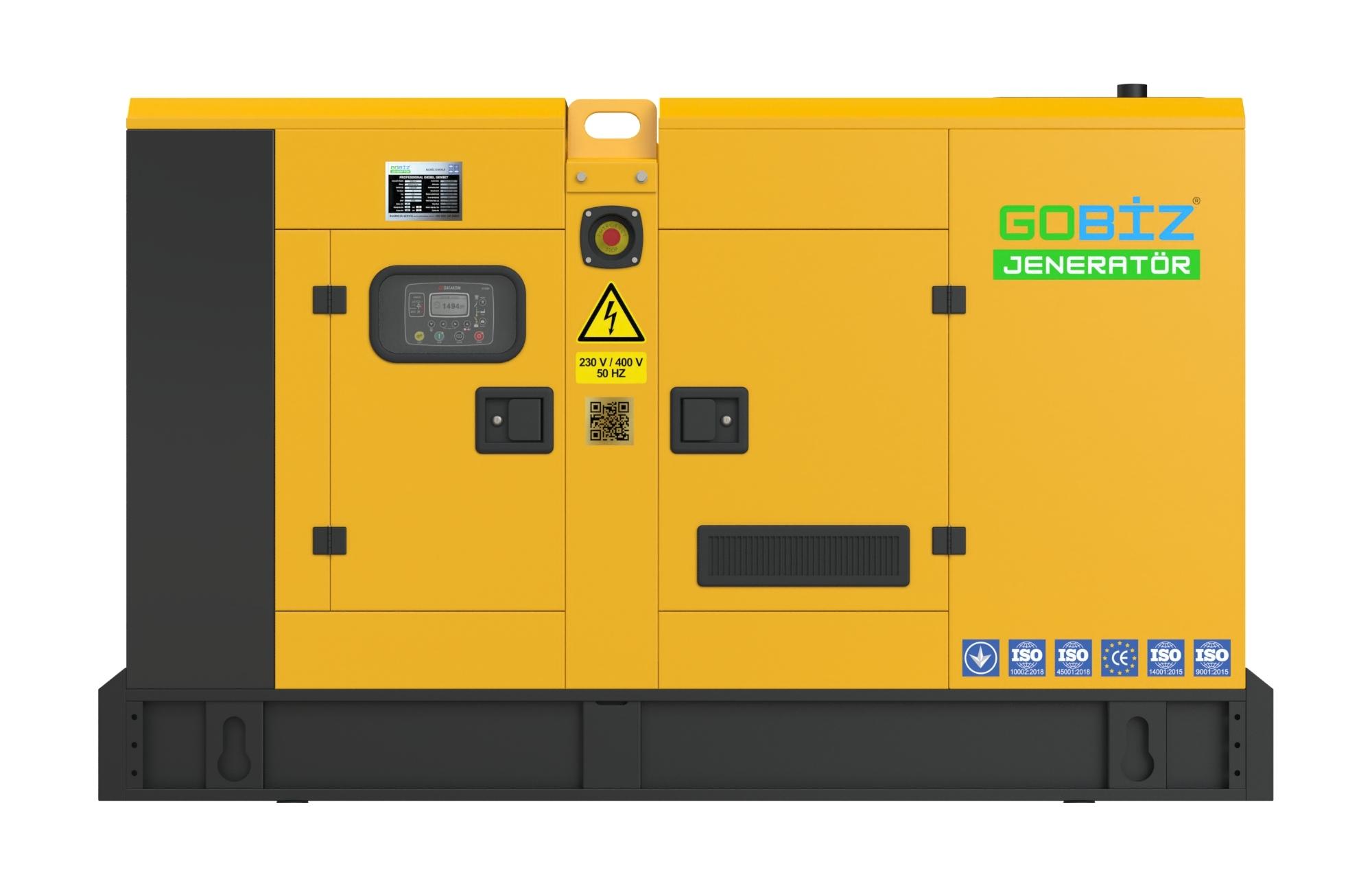 GO-BUSINESS JOHN DEERE 133кВА/106kW ДИЗЕЛ ГЕНЕРАТОР